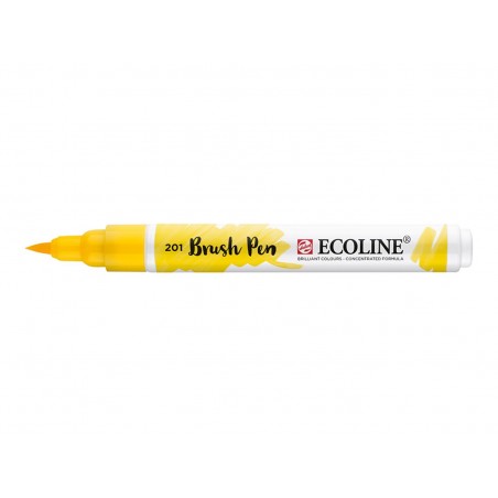 Pennarello Ecoline Brushpen 201-Giallo Chiaro
