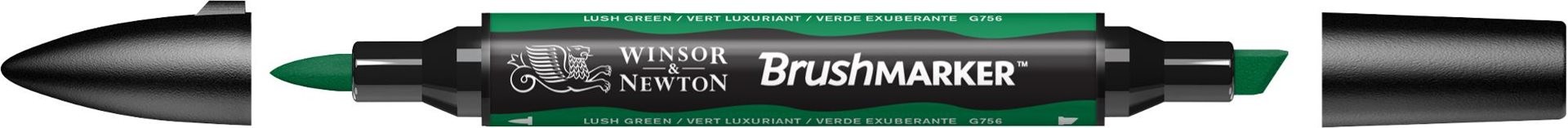 W&N - Pennarello Promarker Brush Lush Green (G756) — immagine 2