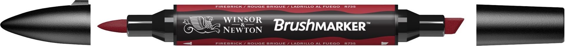 W&N - Pennarello Promarker Brush Firebrick (R735) — immagine 2