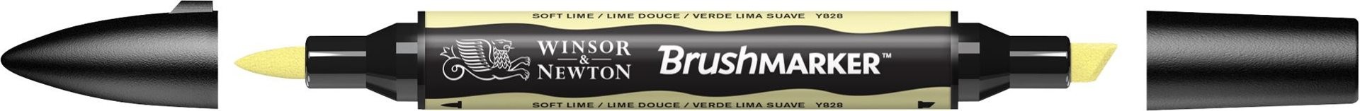 W&N - Pennarello Promarker Brush Soft Lime (Y828) — immagine 2